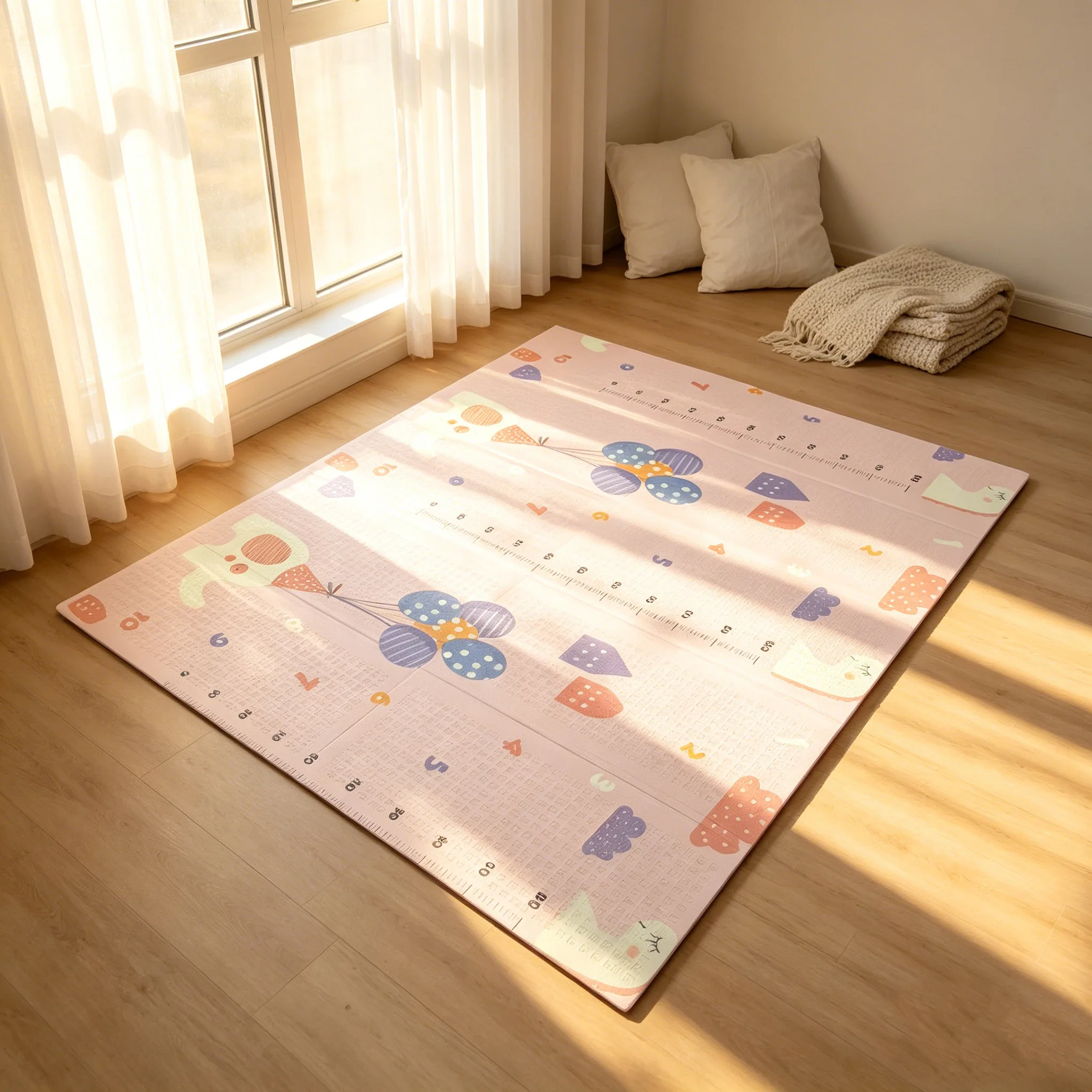 Foldable Baby Crawling Mat Easy Storage Non-Slip Wearproof Easy Clean Family Play Mat Balloon Elephant for Bedroom & Living Room
Foldable Baby Crawling Mat Easy Storage Non-Slip Wearproof Easy Clean Family Play Mat Balloon Elephant for Bedroom & Living Room