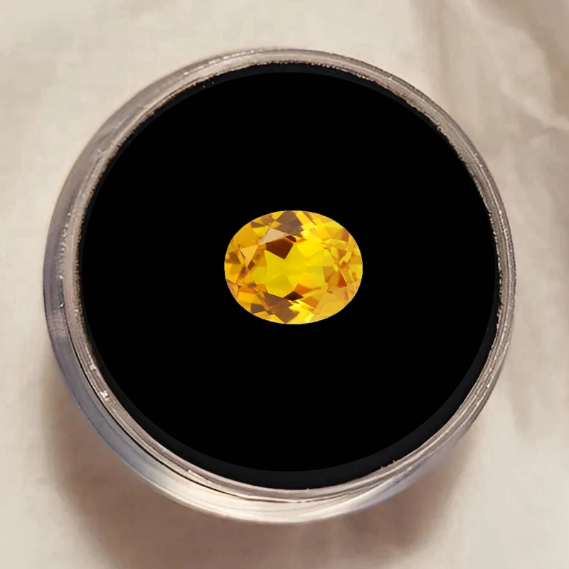 Premium Loose Small Yellow Sapphire Oval Faceted Cut Test Sapphire VVS Loose Gem for Jewelry Making/Collection Stone
Premium Loose Small Yellow Sapphire Oval Faceted Cut Test Sapphire VVS Loose Gem for Jewelry Making/Collection Stone