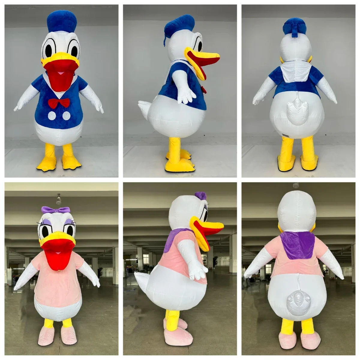 Disney Inflatable Donald Duck Costume Mascot Adult Suits Cartoon Characters Halloween Carnival Party Advertising Show
Disney Inflatable Donald Duck Costume Mascot Adult Suits Cartoon Characters Halloween Carnival Party Advertising Show