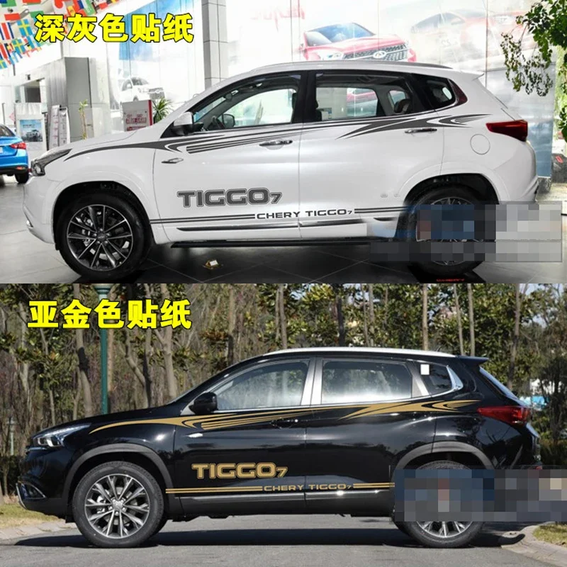 Автомобильные наклейки для Chery Tiggo 7, внешний вид, украшение, персонализированная настройка, спортивная наклейка, пленка
Автомобильные наклейки для Chery Tiggo 7, внешний вид, украшение, персонализированная настройка, спортивная наклейка, пленка