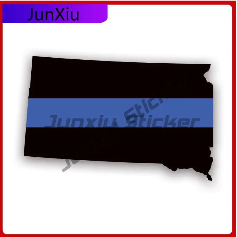 South Dakota State Shaped The Thin Blue Line Sticker Uv Protected Police First Responder Law Enforcement Sd V2 Car Sticker Vinyl
South Dakota State Shaped The Thin Blue Line Sticker Uv Protected Police First Responder Law Enforcement Sd V2 Car Sticker Vinyl