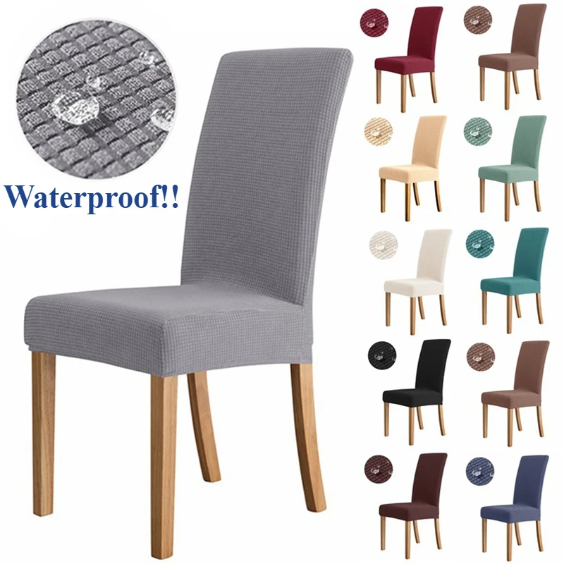 1PC Waterproof High Elastic Dining Chair Cover Polyester Material Suitable for Dining Room Wedding Banquet Home Decoration의자 커버
1PC Waterproof High Elastic Dining Chair Cover Polyester Material Suitable for Dining Room Wedding Banquet Home Decoration의자 커버