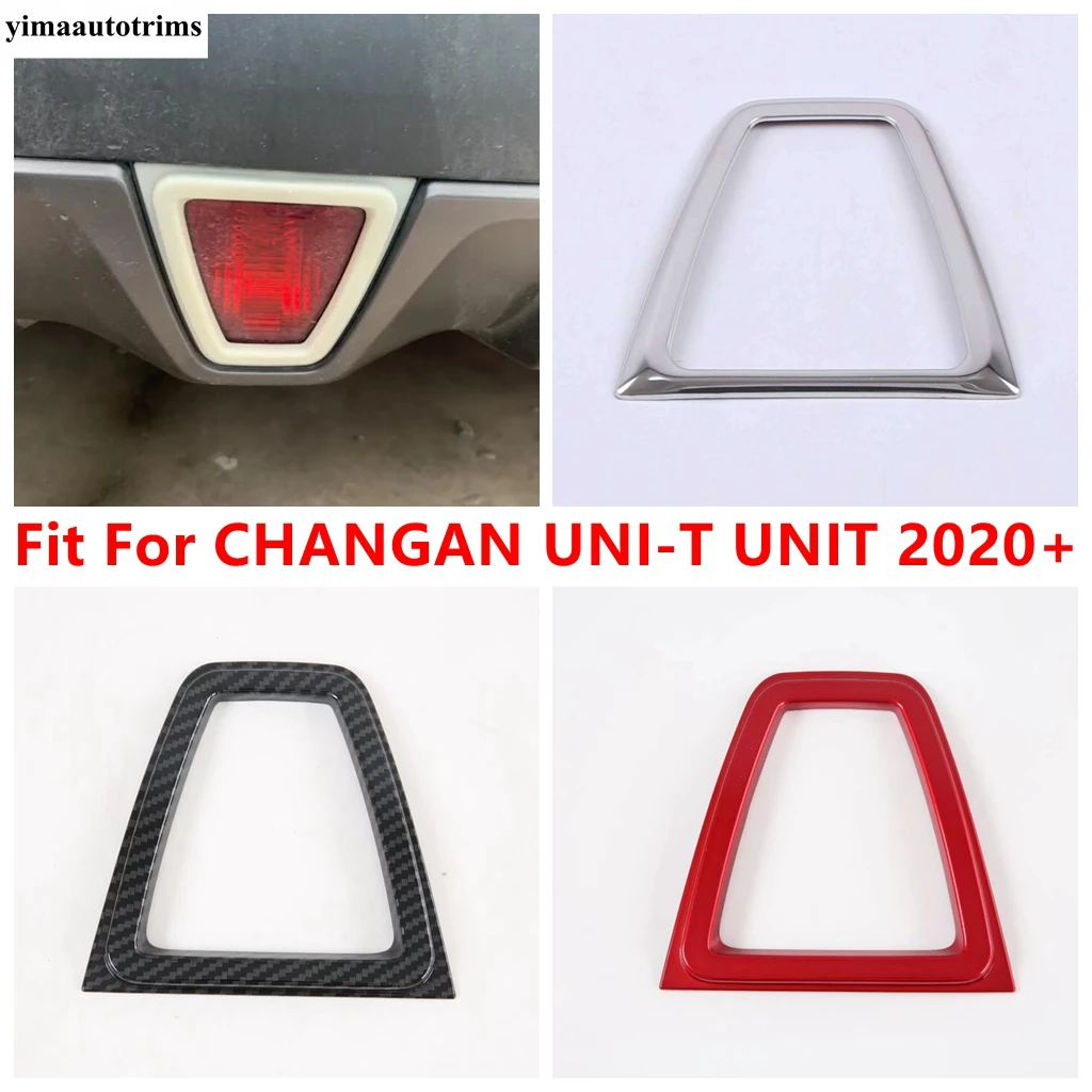 Car Rear Fog Light Brake Lamp Frame Cover Trim Protector Decoration ABS Accessories Exterior For CHANGAN UNI-T UNIT 2020 - 2024
Car Rear Fog Light Brake Lamp Frame Cover Trim Protector Decoration ABS Accessories Exterior For CHANGAN UNI-T UNIT 2020 - 2024