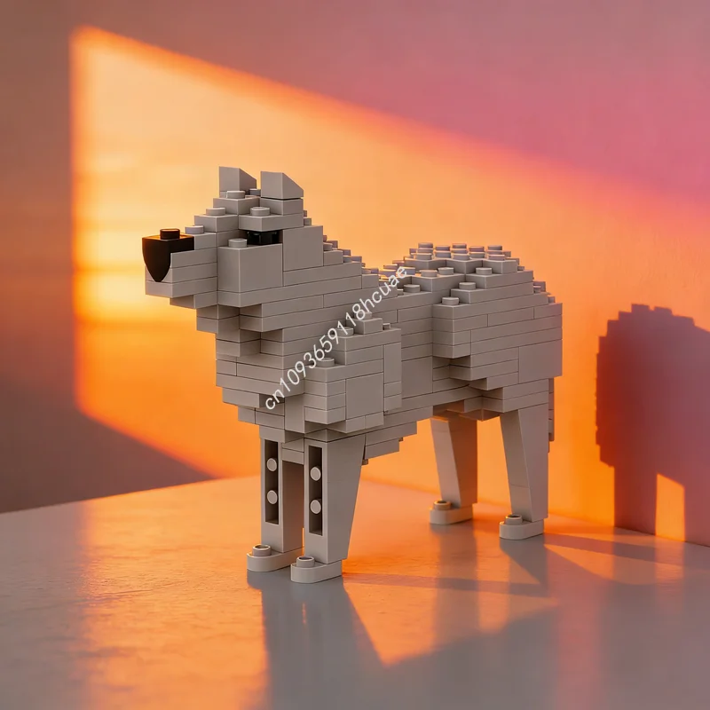 180pcs MOC Arctic Wolf Model Building Blocks Architecture Assemble Festival Gifts Creative Idea DIY Education Toys Brick
180pcs MOC Arctic Wolf Model Building Blocks Architecture Assemble Festival Gifts Creative Idea DIY Education Toys Brick