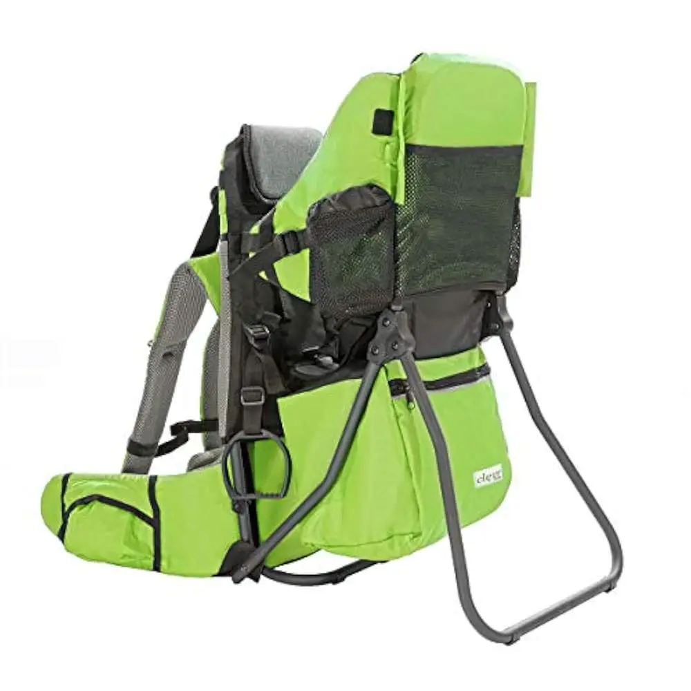 Cross Country Baby Backpa Carrier, Green, Toddler Hiking Backpa With Comfortable Seat, Adjustable Straps & Belt, Foldable Frame
Cross Country Baby Backpa Carrier, Green, Toddler Hiking Backpa With Comfortable Seat, Adjustable Straps & Belt, Foldable Frame