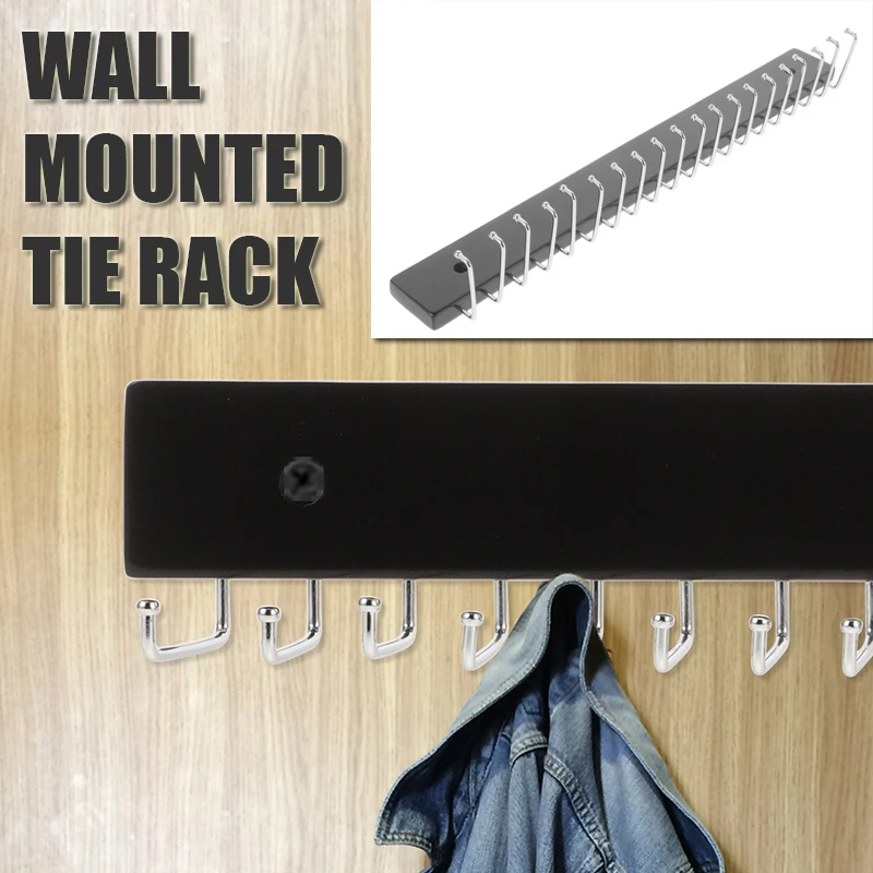 Wall Mounted Belt Rack Hangers Tie Organizer Space Saving Storage Elegant Hanging Holder for Scarves Ties Belts
Wall Mounted Belt Rack Hangers Tie Organizer Space Saving Storage Elegant Hanging Holder for Scarves Ties Belts
