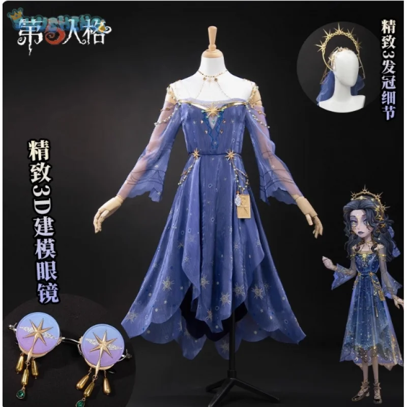Game Identity Ⅴ Ada Mesme Psychologist Cosplay Costume Crown headwear glasses props wig dress set Halloween sexy purple uniform
Game Identity Ⅴ Ada Mesme Psychologist Cosplay Costume Crown headwear glasses props wig dress set Halloween sexy purple uniform