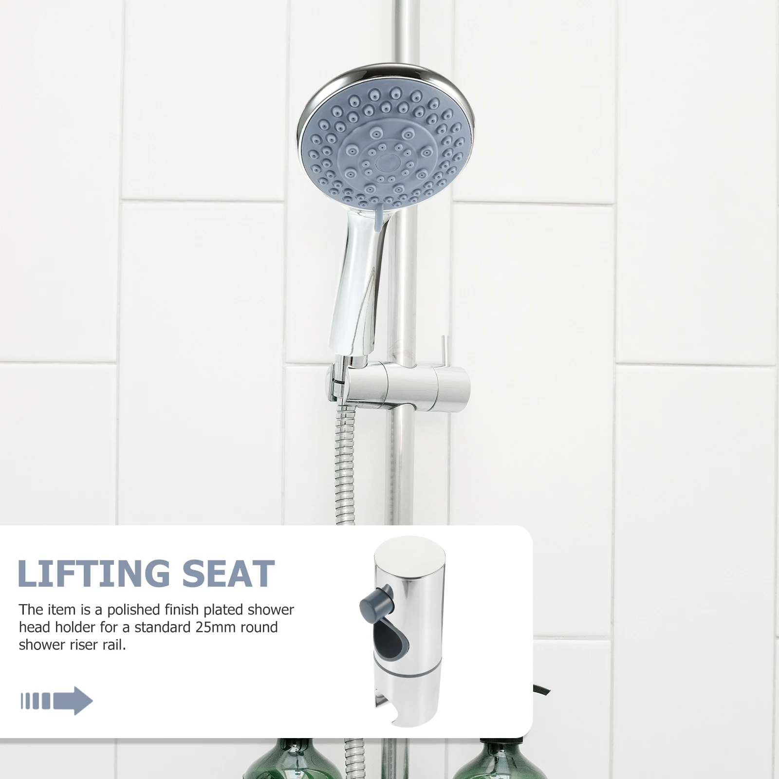 Lift Seat Nozzle Bracket Bath Accessories for Shower and Services Bathroom Bethroom Head Holder Slide Bar Handheld Base
Lift Seat Nozzle Bracket Bath Accessories for Shower and Services Bathroom Bethroom Head Holder Slide Bar Handheld Base