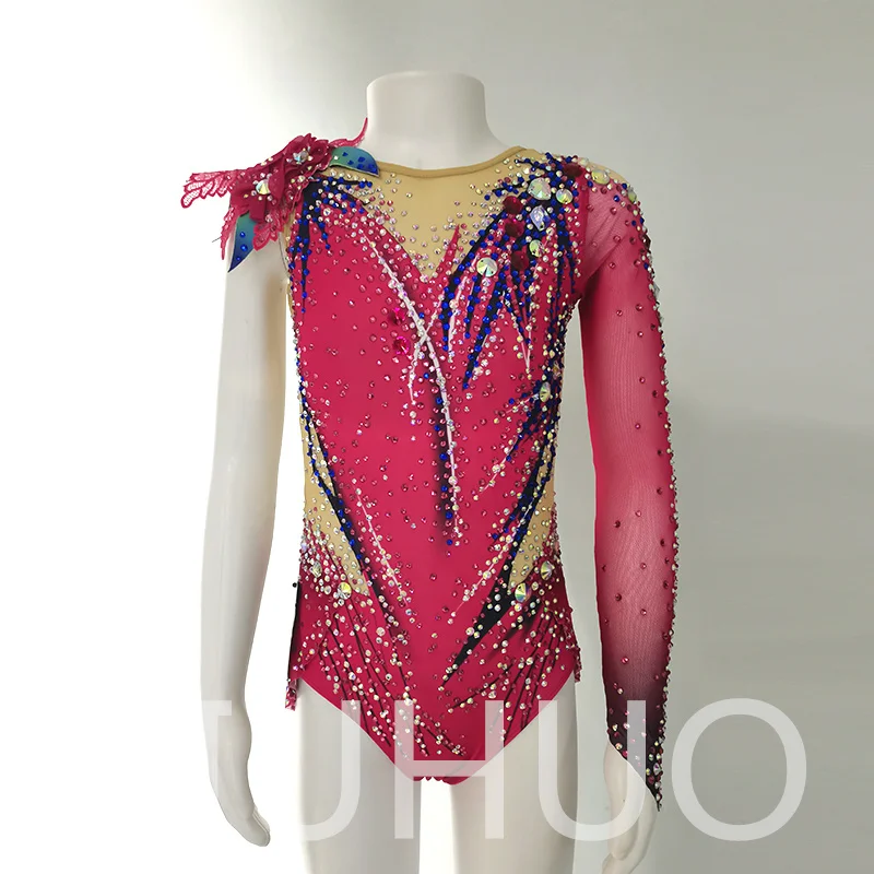 LIUHUO Rhythmic Gymnastics Leotard Competitive Cheerleading Performance For Children
LIUHUO Rhythmic Gymnastics Leotard Competitive Cheerleading Performance For Children