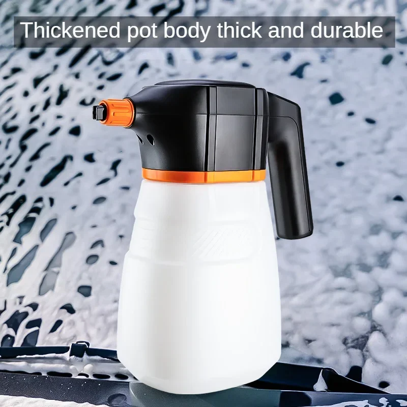 Electric Foam Sprayer Car Wash Clean Detailing Snow Cannon High Pressure Water Gun Battery Powered for Car Wash Foam Can
Electric Foam Sprayer Car Wash Clean Detailing Snow Cannon High Pressure Water Gun Battery Powered for Car Wash Foam Can