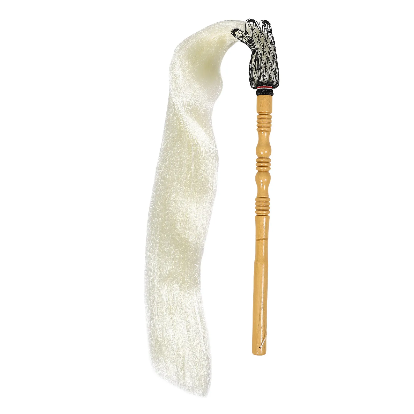 Tai Horsetail Whisk Prop Realistic Faux Horsehair Brush Wood Handle for Performing Cosplay Stage Dance Ceremony Party Photo
Tai Horsetail Whisk Prop Realistic Faux Horsehair Brush Wood Handle for Performing Cosplay Stage Dance Ceremony Party Photo