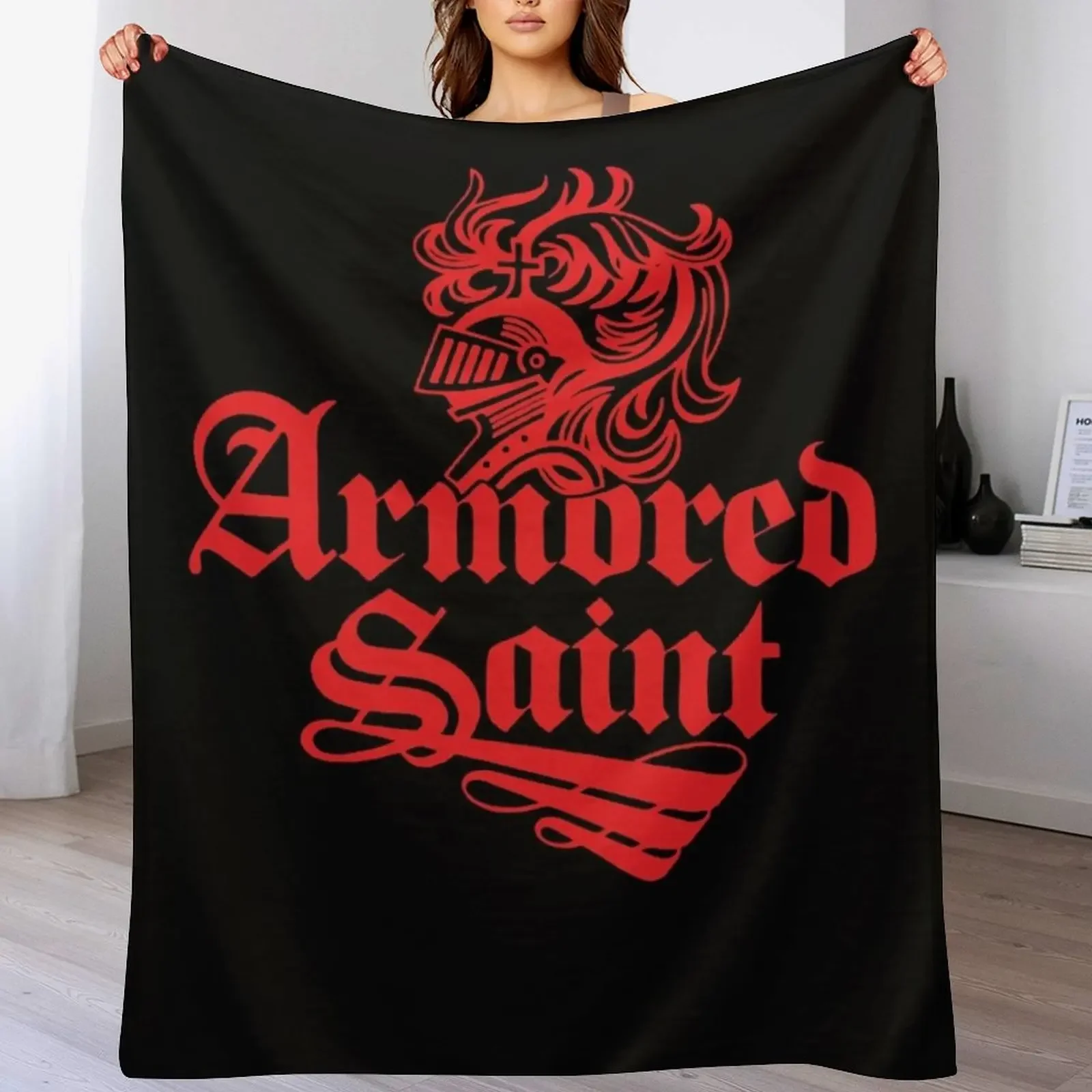 Armored Saint Classic Throw Blanket Nap blankets and throws Cute Soft Plush Plaid Blankets
Armored Saint Classic Throw Blanket Nap blankets and throws Cute Soft Plush Plaid Blankets