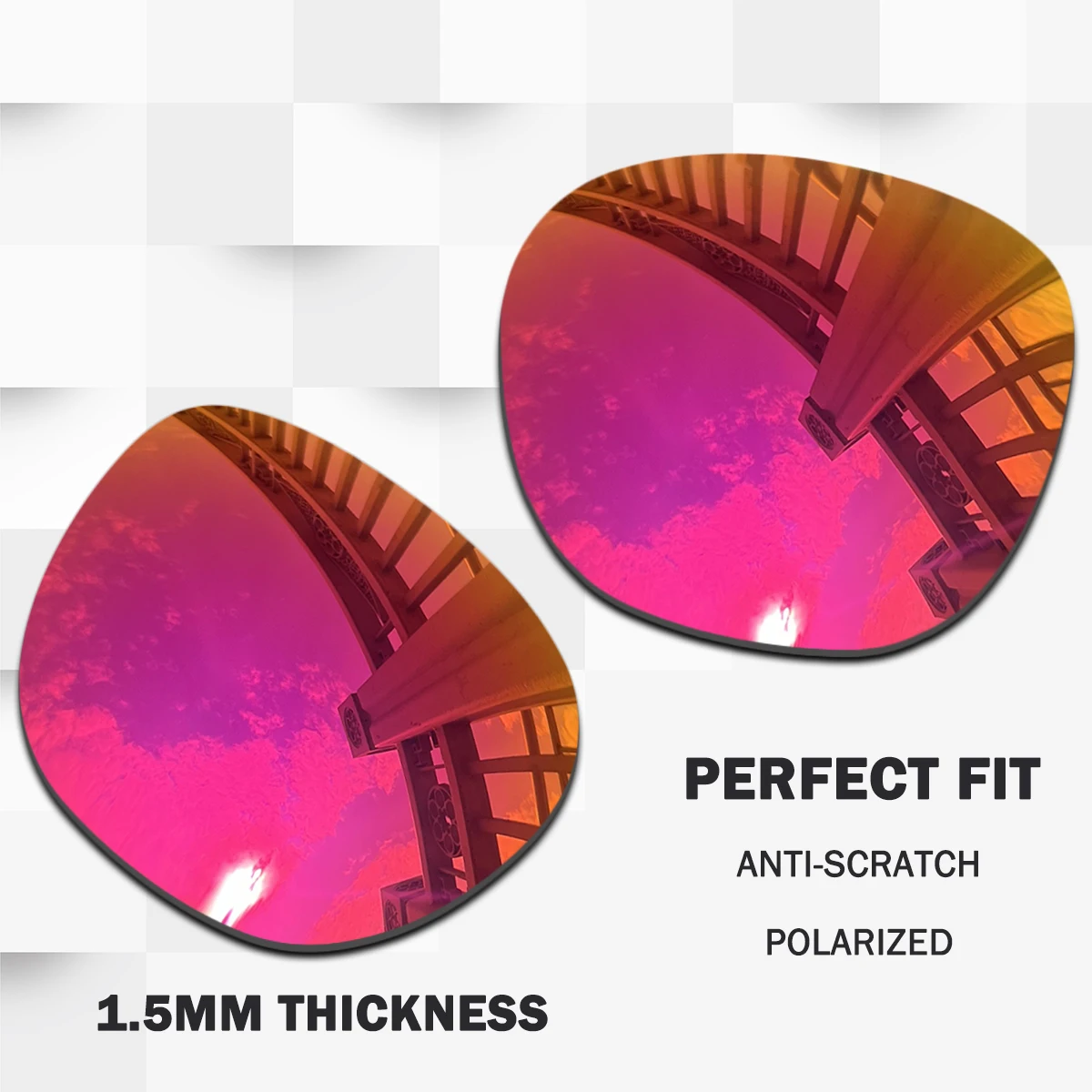 Midnight Sun Polarized Replacement Lenses for Meta Headliner RW4009 RW4013 50mm Smart Glasses 100% UV Protection
Midnight Sun Polarized Replacement Lenses for Meta Headliner RW4009 RW4013 50mm Smart Glasses 100% UV Protection
