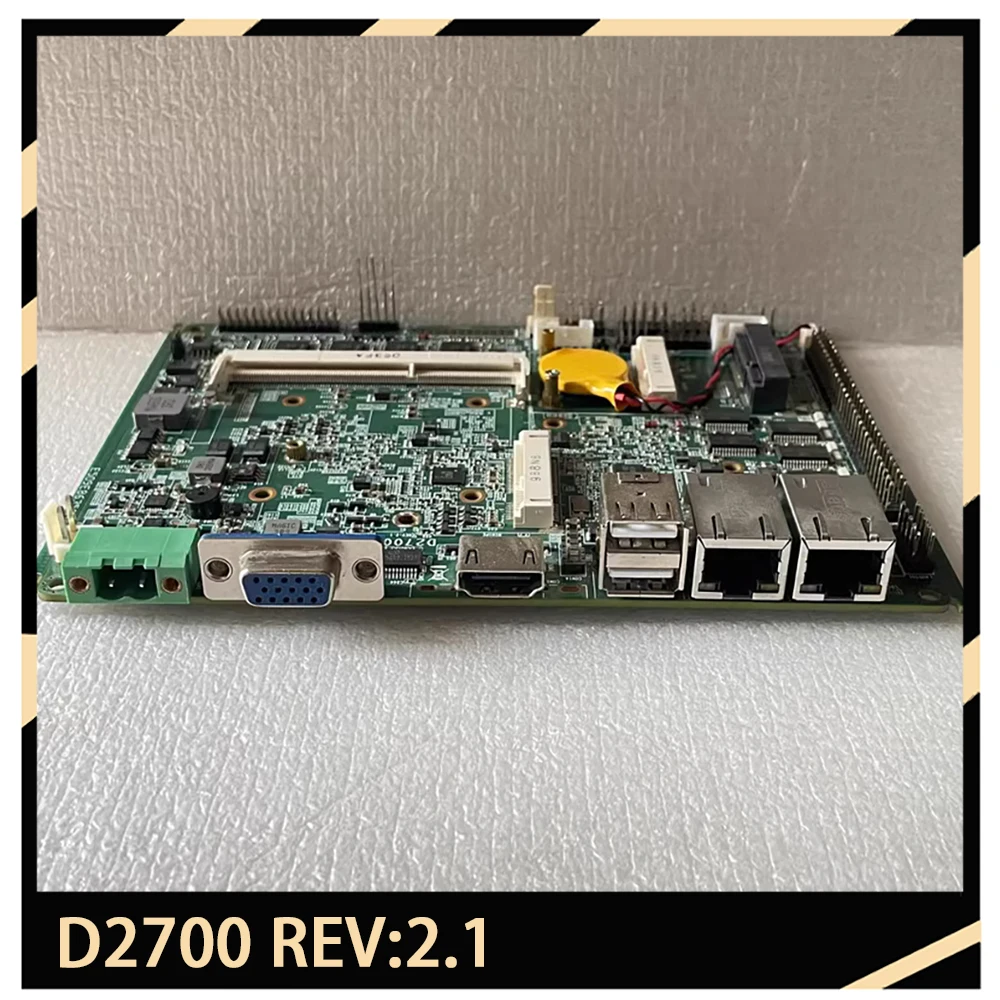 Industrial Control Motherboard D2700 REV:2.1
Industrial Control Motherboard D2700 REV:2.1