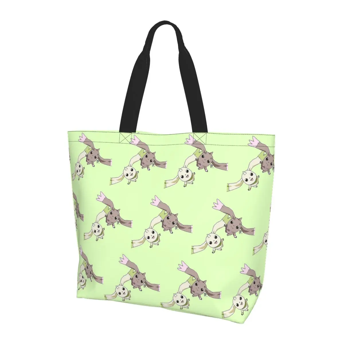 Terriermon Lopmon Shopping Tote Bag Canvas Large Capacity Shoulder Bags Shopper Grocery Handbag for Women
Terriermon Lopmon Shopping Tote Bag Canvas Large Capacity Shoulder Bags Shopper Grocery Handbag for Women