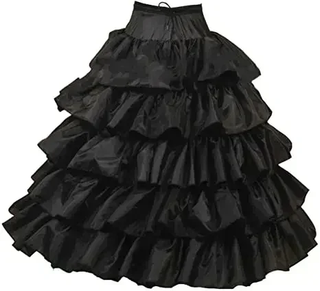 Black Petticoats For Wedding Dress Ball Gowns Bride Jupon Mariage Underskirt Nope Hoop Skirt
Black Petticoats For Wedding Dress Ball Gowns Bride Jupon Mariage Underskirt Nope Hoop Skirt