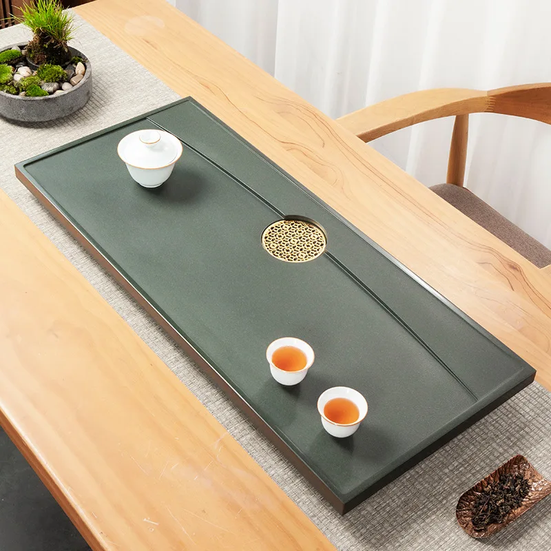 Light Luxury Simple Stone Tea Tray Turquoise Aureole Office Home Drainage Tea Tray with Drain Home Gift
Light Luxury Simple Stone Tea Tray Turquoise Aureole Office Home Drainage Tea Tray with Drain Home Gift