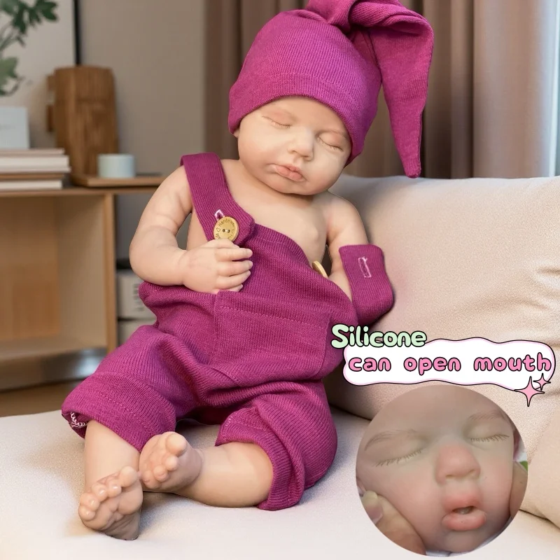 18-дюймовая водонепроницаемая кукла Loulou Sleeping Reborn для девочек, может открыть рот, роспись, силиконовая кукла для новорожденных, игрушка Reborn Corpo De Silicone
18-дюймовая водонепроницаемая кукла Loulou Sleeping Reborn для девочек, может открыть рот, роспись, силиконовая кукла для новорожденных, игрушка Reborn Corpo De Silicone