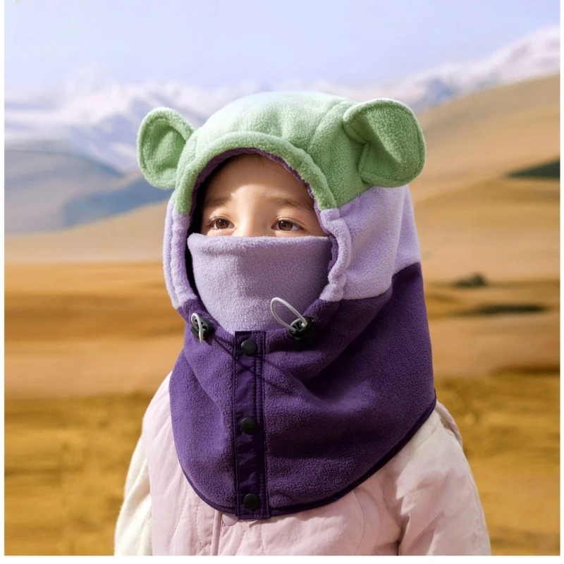 Baby Infant Full Face Cover Fleece Balaclava Hooded With Thick Soft And Machine Washable Design For 2-6 Years A2UB
Baby Infant Full Face Cover Fleece Balaclava Hooded With Thick Soft And Machine Washable Design For 2-6 Years A2UB
