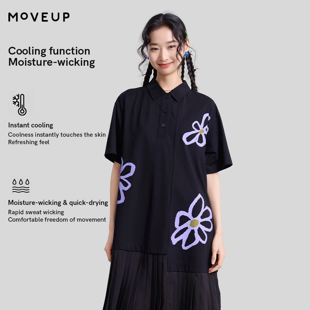 MOVEUP Turn-Down Collar Dress, Spring 2026 New Floral Print Chiffon Pleated Hem Knit Causal Commuter Dress For Women 3ELC11333
MOVEUP Turn-Down Collar Dress, Spring 2026 New Floral Print Chiffon Pleated Hem Knit Causal Commuter Dress For Women 3ELC11333