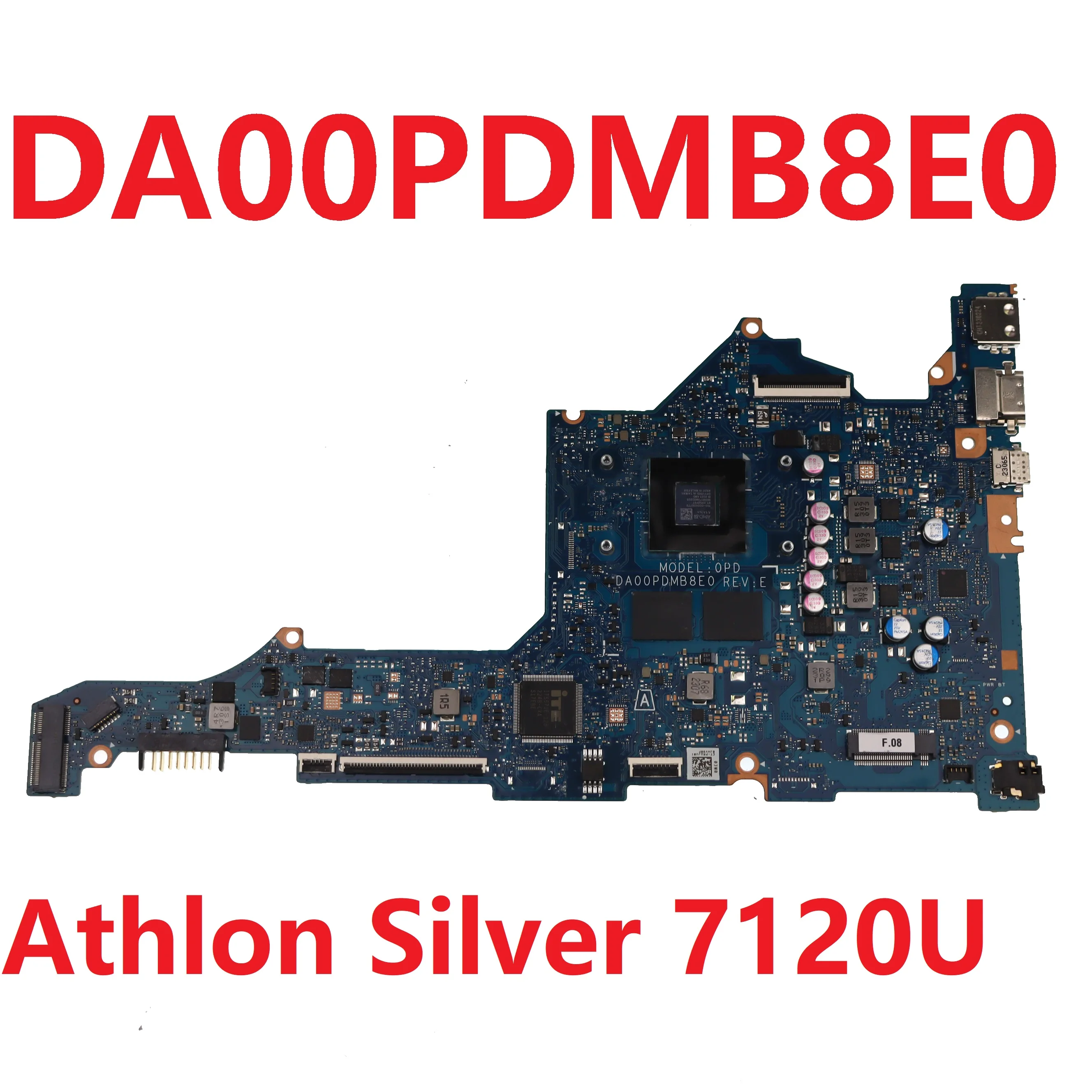Ноутбук HP 15 - fc0093dx 15 - FC материнская плата DA00PDMB8E0 N36059 - 601 N41794 - 601 с процессором AMD Athlon Silver 7120U
Ноутбук HP 15 - fc0093dx 15 - FC материнская плата DA00PDMB8E0 N36059 - 601 N41794 - 601 с процессором AMD Athlon Silver 7120U