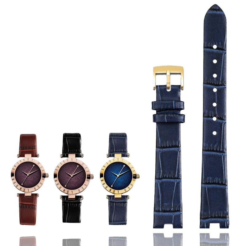 Cowhide Spun silk watch strap For Vivienne Westwood Concave joint Soft Bamboo knot pattern Black Blue Brown Women's Watch Band
Cowhide Spun silk watch strap For Vivienne Westwood Concave joint Soft Bamboo knot pattern Black Blue Brown Women's Watch Band