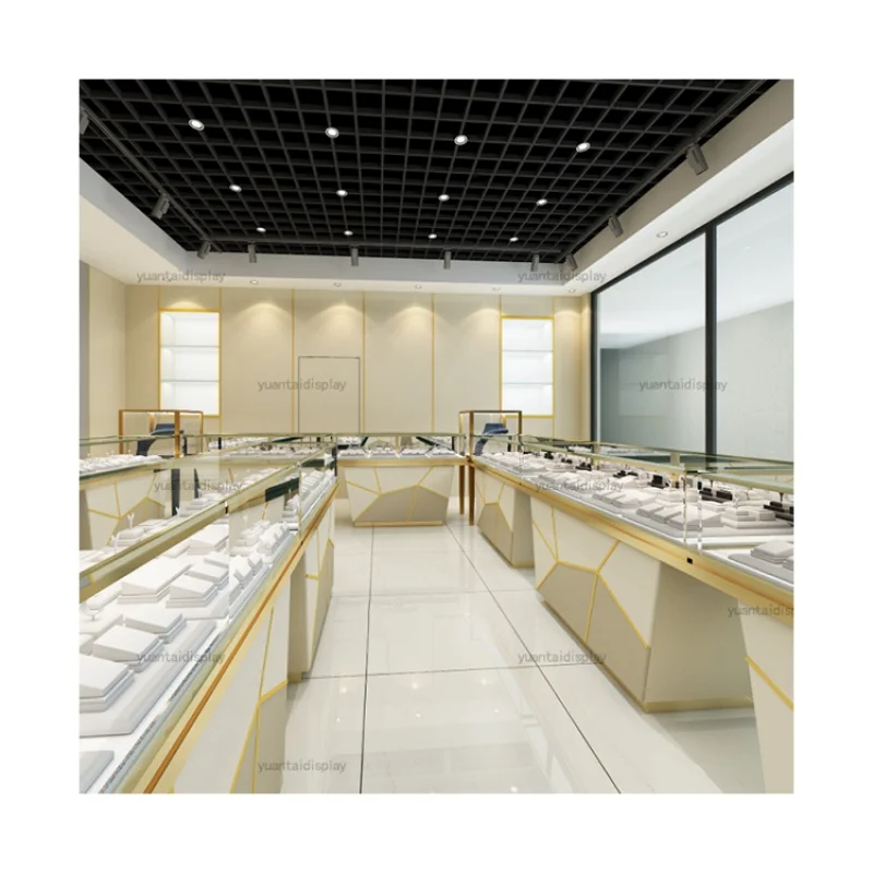 custom.High-End Classic Jewellery Shop Design with Jewelry Showcase Display Glass Jewelry Display Counter
custom.High-End Classic Jewellery Shop Design with Jewelry Showcase Display Glass Jewelry Display Counter