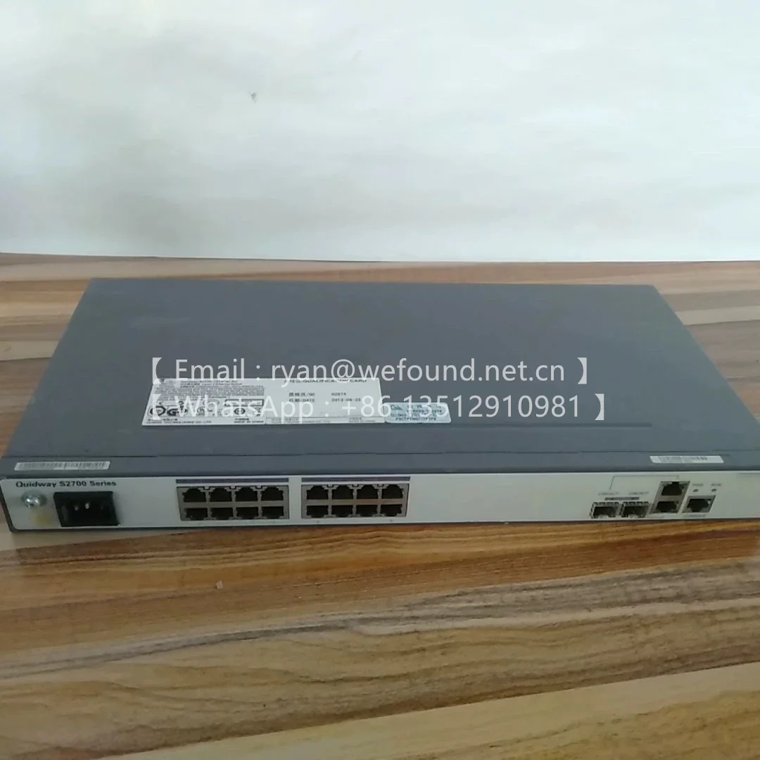 S2700-18TP-SI-AC 02352334 S2700 Series Campus Switch
S2700-18TP-SI-AC 02352334 S2700 Series Campus Switch