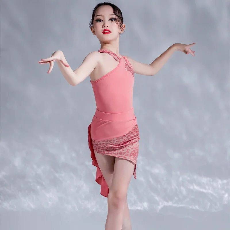 Fashion Latin Dance Competition Costume For Girls Latin Dance Dress Leopard Skirt Kids Performance Dancing Clothes SL8683
Fashion Latin Dance Competition Costume For Girls Latin Dance Dress Leopard Skirt Kids Performance Dancing Clothes SL8683