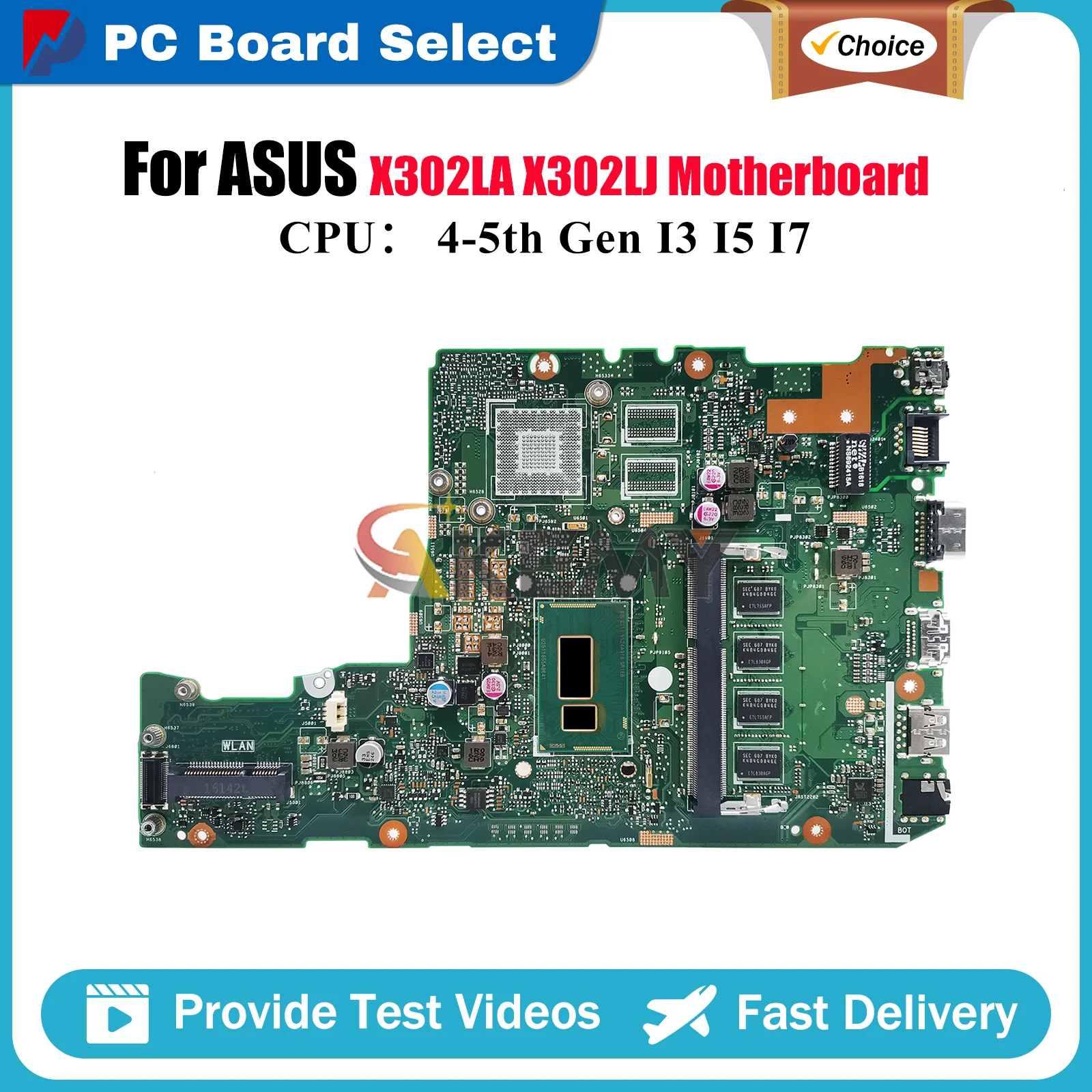 X302LA Материнская плата для ноутбука ASUS VivoBook X302LJ X302LA X302L Материнская плата для ноутбука с процессором I3 I5 I7 100% тестирование ОК быстрая доставка
X302LA Материнская плата для ноутбука ASUS VivoBook X302LJ X302LA X302L Материнская плата для ноутбука с процессором I3 I5 I7 100% тестирование ОК быстрая доставка