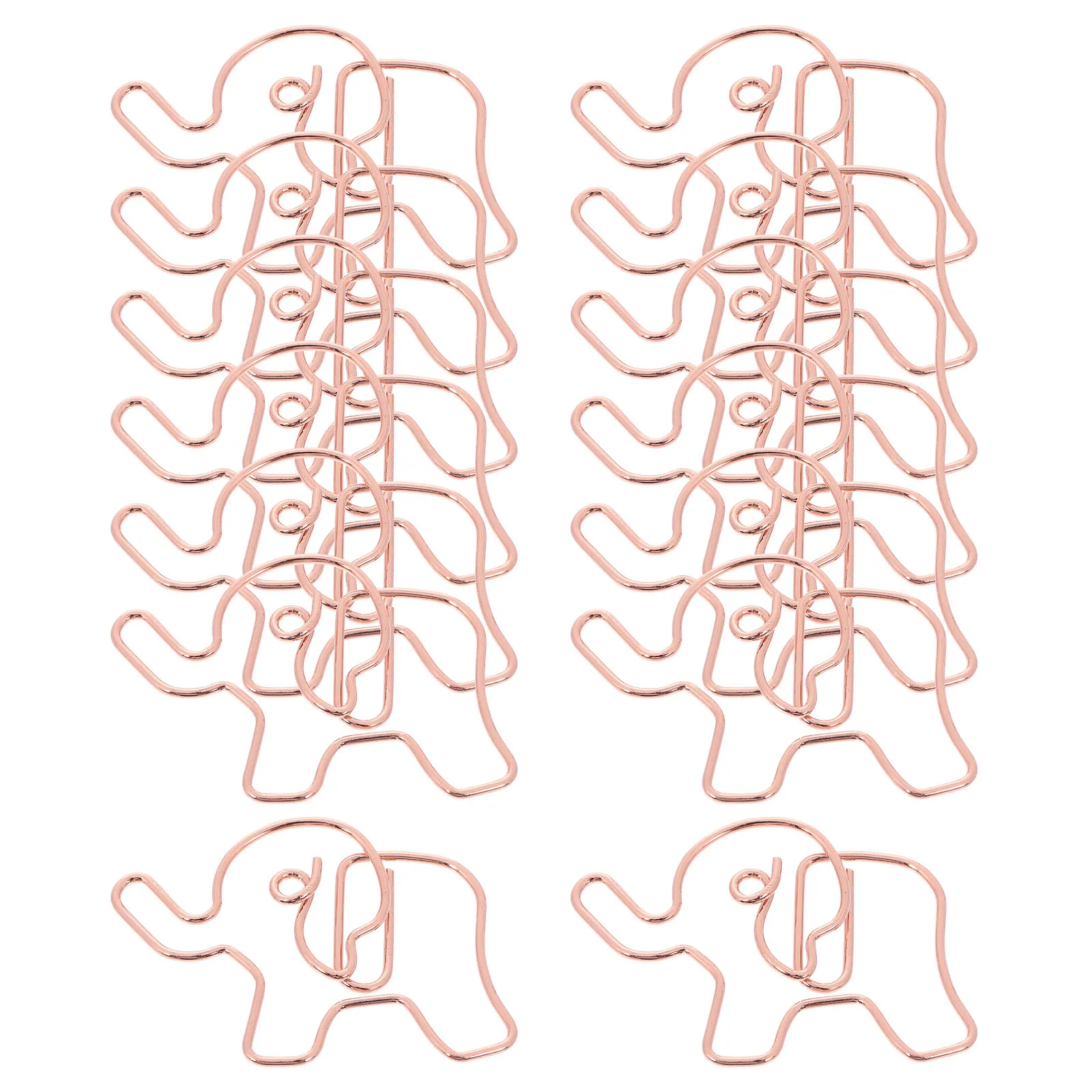 20pcs Elephant Paper Clips Unique Office Supplies Multifunctional Metal Bookmarks for Decor Large Colored Desk
20pcs Elephant Paper Clips Unique Office Supplies Multifunctional Metal Bookmarks for Decor Large Colored Desk
