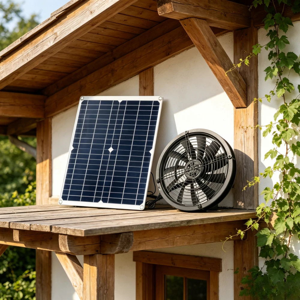 15W 25W Solar Exhaust Fan Kit Outdoor for Greenhouse Chicken Coop Dog House RV Shed Weatherproof Ventilation Air Cooling
15W 25W Solar Exhaust Fan Kit Outdoor for Greenhouse Chicken Coop Dog House RV Shed Weatherproof Ventilation Air Cooling