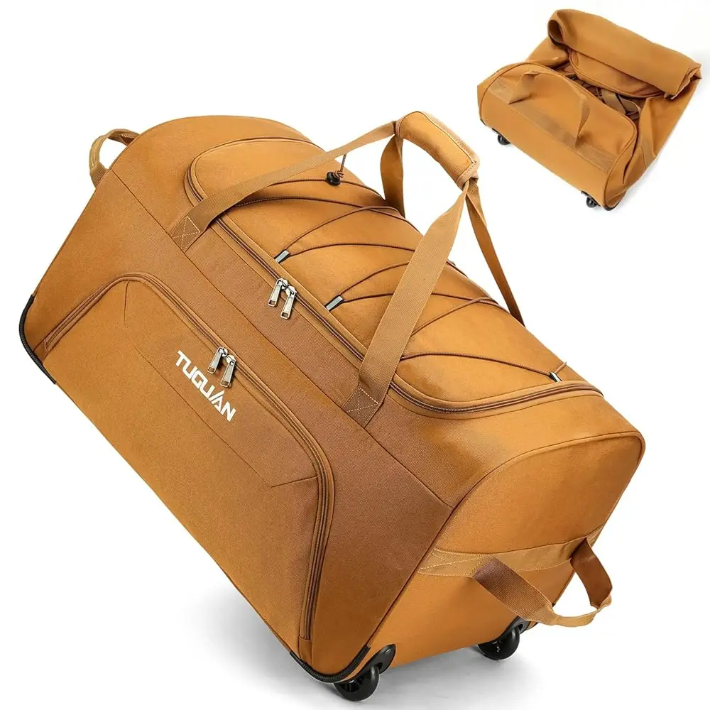 Free ShippingFoldable Duffel Bag with Wheels, 110L Rolling Travel Duffle Bag with Bungee, 28 Inch Large Packable & Collapsible C
Free ShippingFoldable Duffel Bag with Wheels, 110L Rolling Travel Duffle Bag with Bungee, 28 Inch Large Packable & Collapsible C