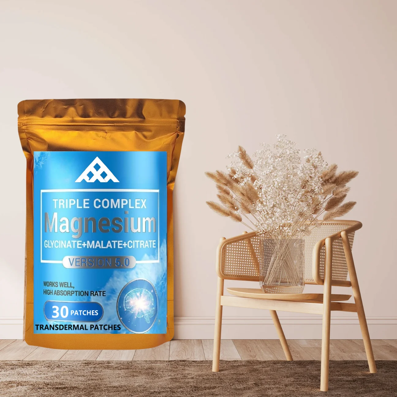 30 Patches Magnesium Complex Transdermal Patches Magnesium Glycinate For Sleeping, Energy, And Relaxation Support
30 Patches Magnesium Complex Transdermal Patches Magnesium Glycinate For Sleeping, Energy, And Relaxation Support