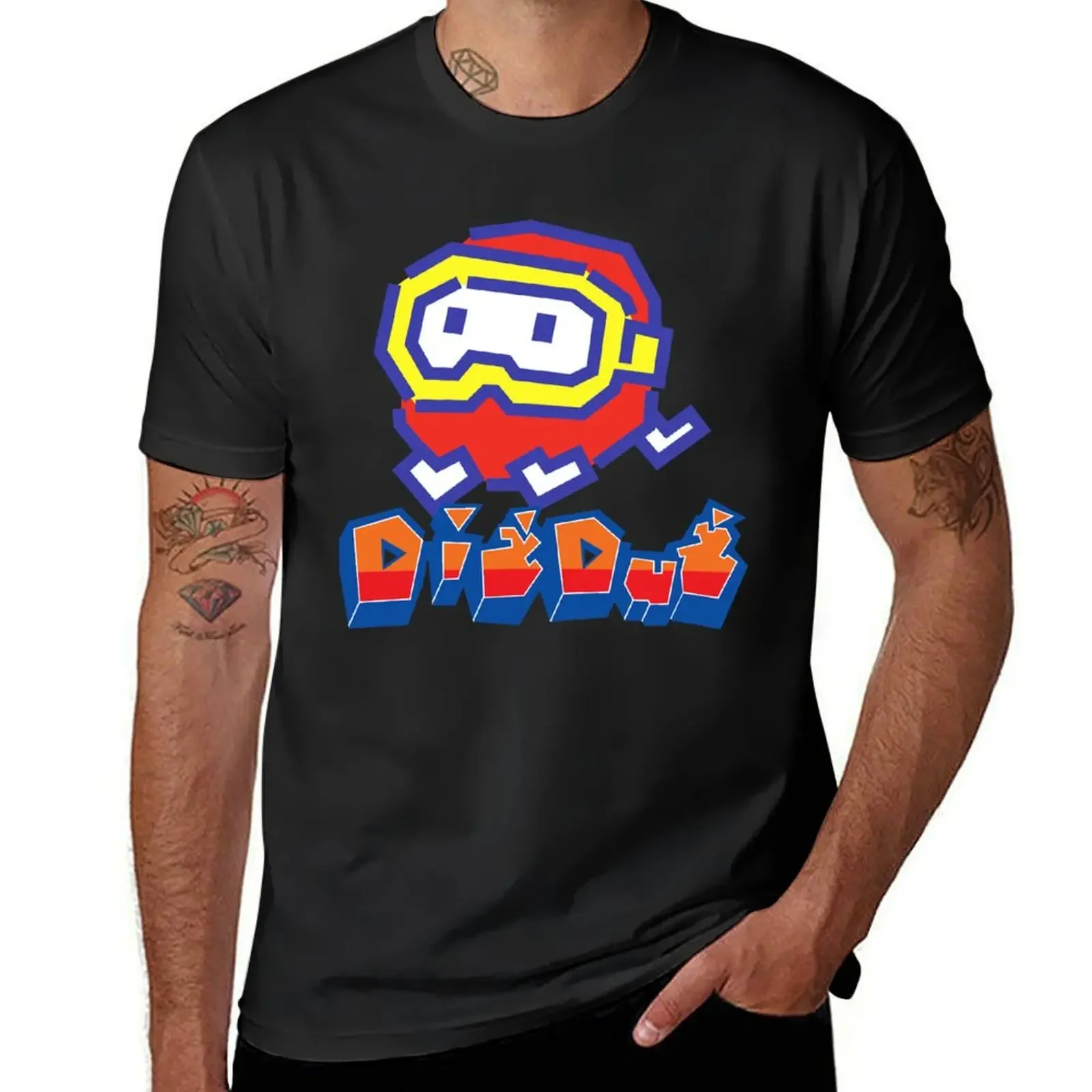 The Great Retro Arcade Dig Dug Video Game Birthday T-Shirt quick-drying Blouse vintage t shirt men
The Great Retro Arcade Dig Dug Video Game Birthday T-Shirt quick-drying Blouse vintage t shirt men
