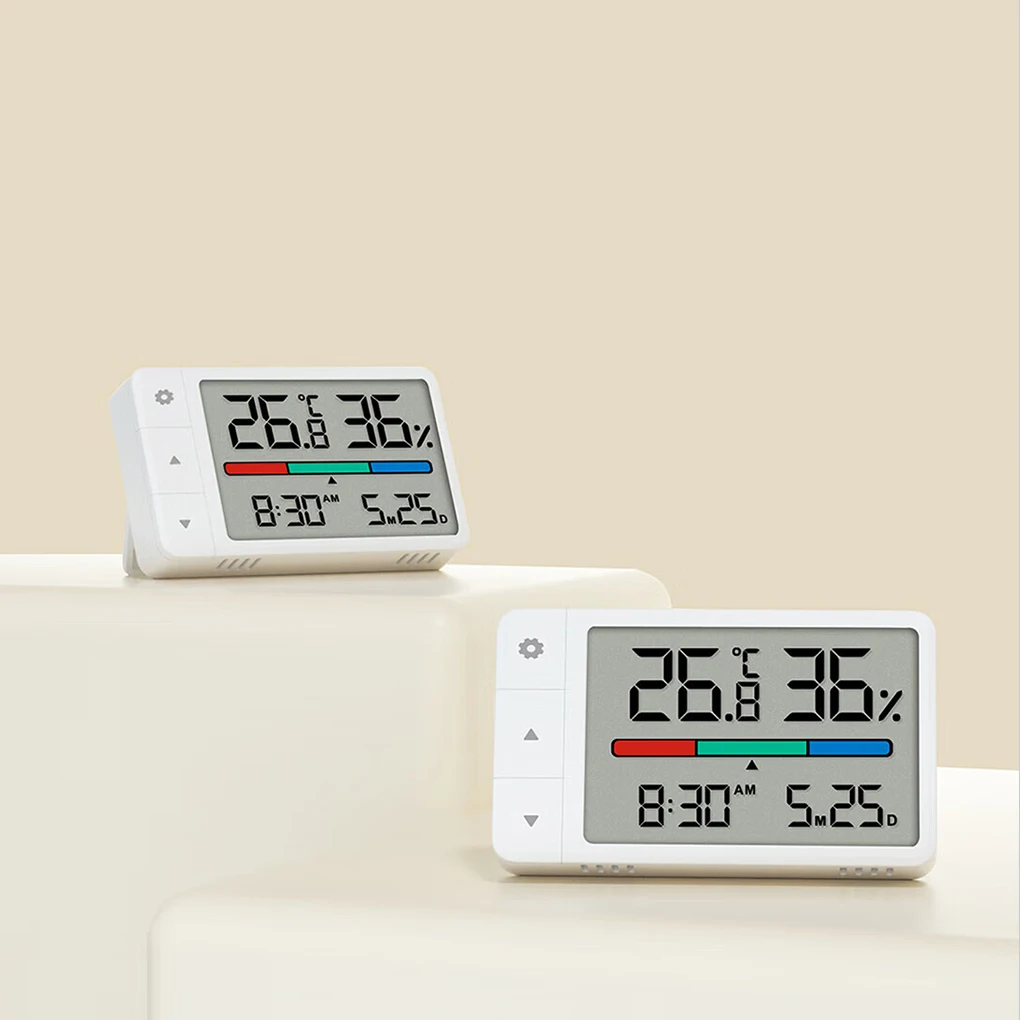 Intelligent Thermometer Hygrometer Multi Function Clock HD Digital Display Weather Station Standing Hanging Multifunction Clock
Intelligent Thermometer Hygrometer Multi Function Clock HD Digital Display Weather Station Standing Hanging Multifunction Clock