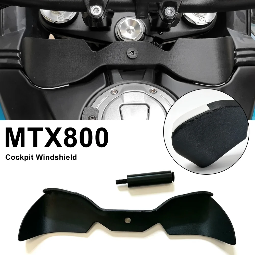 For CFMOTO 800 MT-X 800MT-X MTX800 800MTX MTX Motorcycle Cockpit Windshield Windscreen Deflector Wind Buffeting
For CFMOTO 800 MT-X 800MT-X MTX800 800MTX MTX Motorcycle Cockpit Windshield Windscreen Deflector Wind Buffeting