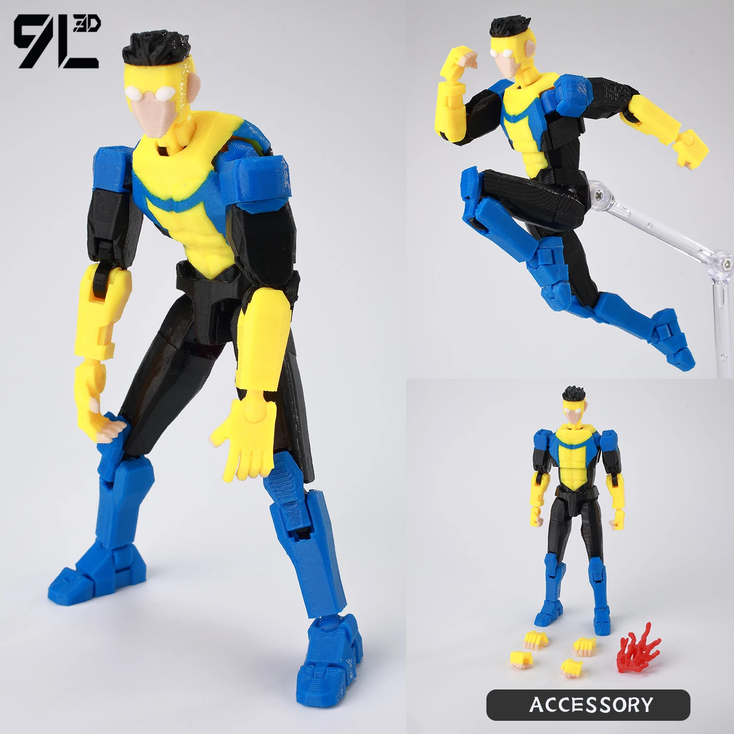 9L3D Printe Dummy13 T13 Unbeatable Main Universe Mark Bulletproof Mark Grayson Action Figure Anime Collectible Model Toy For Kid
9L3D Printe Dummy13 T13 Unbeatable Main Universe Mark Bulletproof Mark Grayson Action Figure Anime Collectible Model Toy For Kid