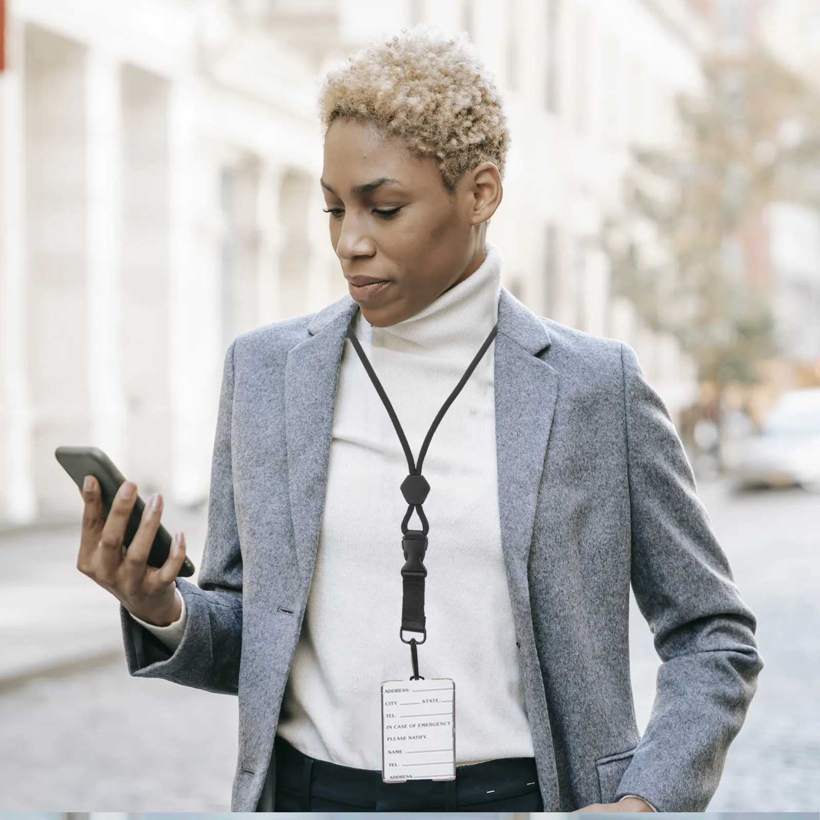 Professional Id Badge Holder with Adjustable Lanyard for Teachers Workers Volunteers Students Work Pass Protective Cover Card
Professional Id Badge Holder with Adjustable Lanyard for Teachers Workers Volunteers Students Work Pass Protective Cover Card