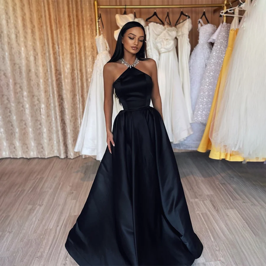 Customized Off-Shoulder Sleeveless Custom Color Evening Gowns A-Line Backless Zipper Dresses For Prom vestidos de noche
Customized Off-Shoulder Sleeveless Custom Color Evening Gowns A-Line Backless Zipper Dresses For Prom vestidos de noche