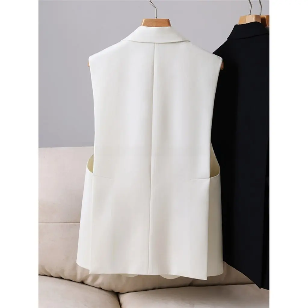 Женский модный костюм, жилет, модная верхняя одежда в британском стиле, дизайн Sense, весна-осень, популярная ниша 
Женский модный костюм, жилет, модная верхняя одежда в британском стиле, дизайн Sense, весна-осень, популярная ниша