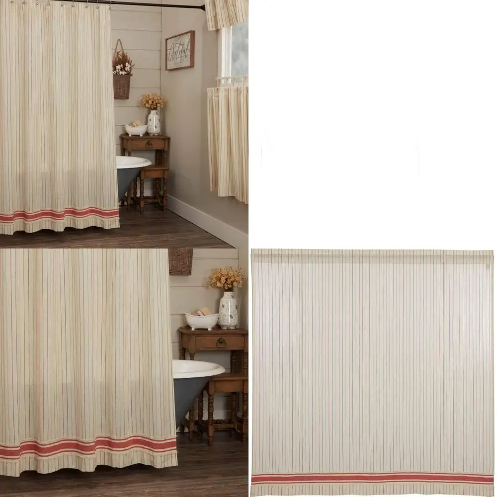 Занавеска для душа в патриотическую полоску на фермерском доме 72, примитивный декор для ванной комнаты в американском стиле
Занавеска для душа в патриотическую полоску на фермерском доме 72, примитивный декор для ванной комнаты в американском стиле