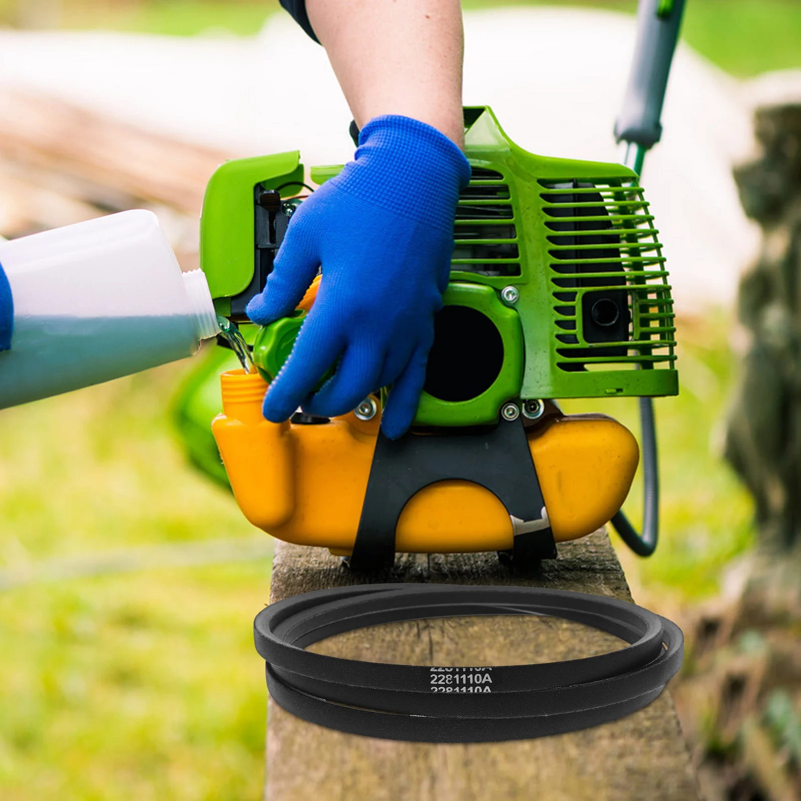 Ремень приводной резиновый для газонокосилки, гибкий ремень, необходимая деталь для газонокосилки, запчасти для садовых триммеров и газонокосилок
Ремень приводной резиновый для газонокосилки, гибкий ремень, необходимая деталь для газонокосилки, запчасти для садовых триммеров и газонокосилок