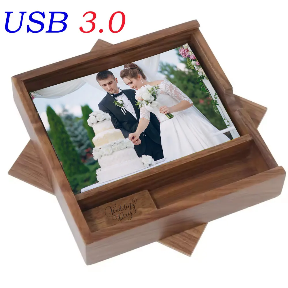 USB 3.0 Walnut Photo Unique Album Wood +Box Memory Stick Pendrive 8GB 4GB 16GB 32GB 64GB 12GB Photography Wedding Studio
USB 3.0 Walnut Photo Unique Album Wood +Box Memory Stick Pendrive 8GB 4GB 16GB 32GB 64GB 12GB Photography Wedding Studio