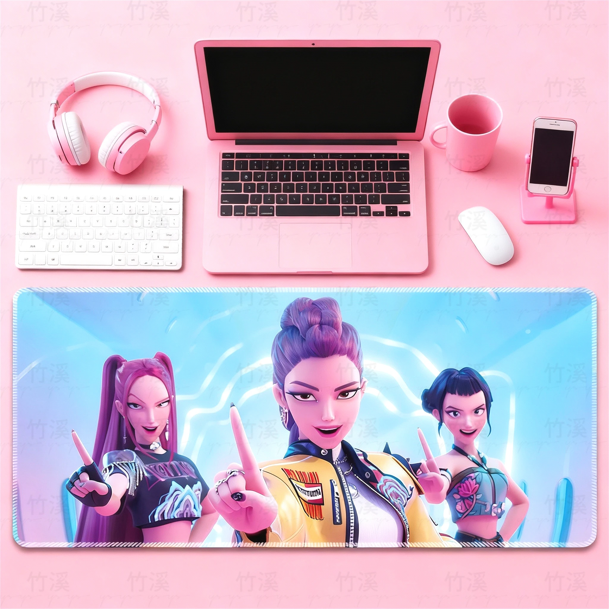 Коврик для мыши Kpop Demon Girl Group, коврик для клавиатуры в стиле аниме XXL, игровой толстый настольный коврик, антигрязная поверхность
Коврик для мыши Kpop Demon Girl Group, коврик для клавиатуры в стиле аниме XXL, игровой толстый настольный коврик, антигрязная поверхность