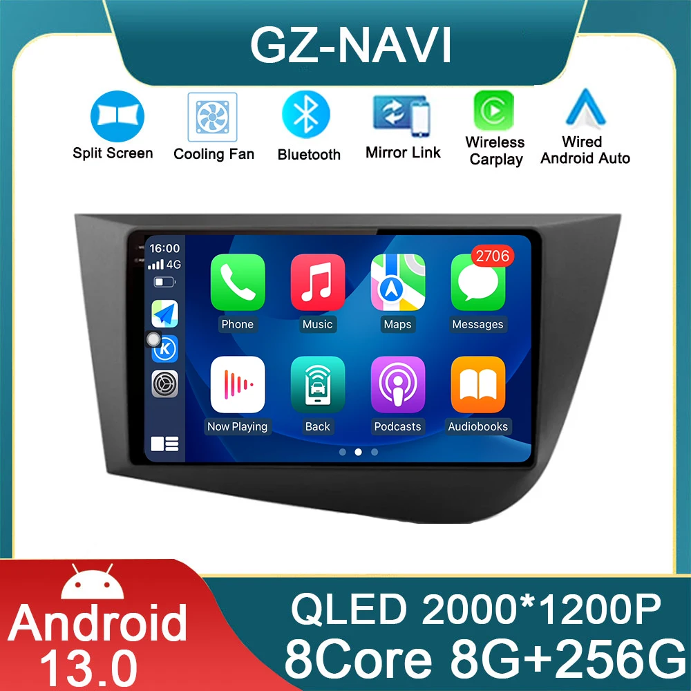 Автомагнитола для Seat Leon 2 2005-2012, мультимедийный проигрыватель на Android 13, автомагнитола с видеоплеером, GPS, Авто, 8G + 256G, беспроводная, Wi-Fi
Автомагнитола для Seat Leon 2 2005-2012, мультимедийный проигрыватель на Android 13, автомагнитола с видеоплеером, GPS, Авто, 8G + 256G, беспроводная, Wi-Fi