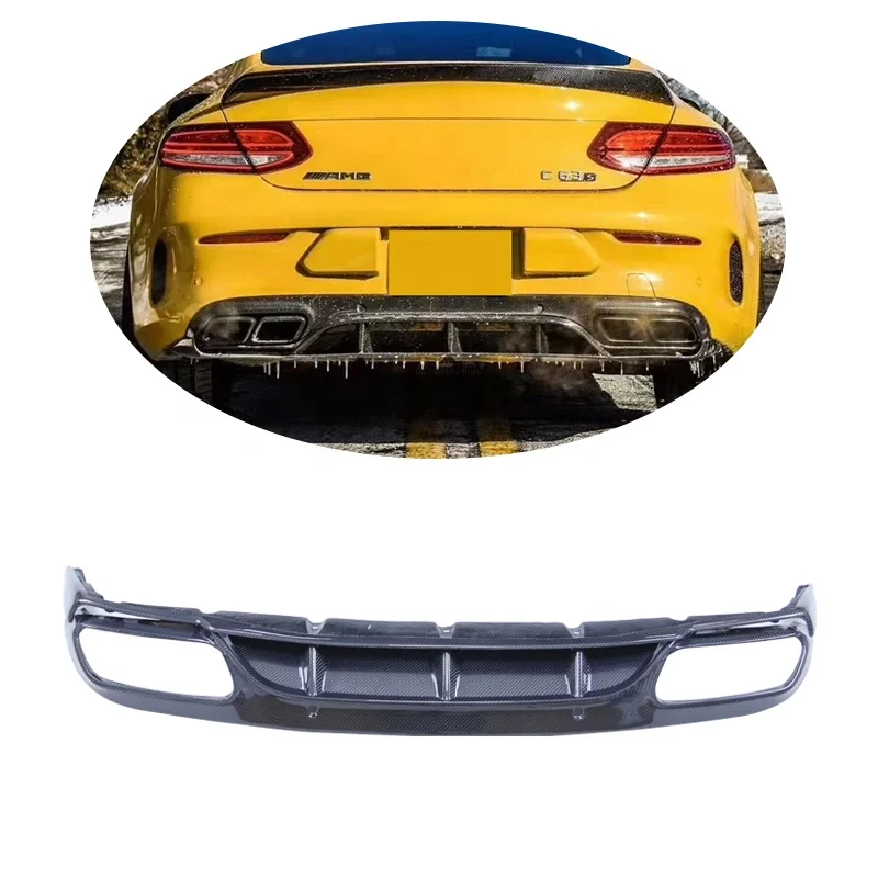 For Mercedes-Benz W205 C63 C43 Coupe ED1 Style Carbon Fiber Rear Lip Rear Diffuser Bumper Lip
For Mercedes-Benz W205 C63 C43 Coupe ED1 Style Carbon Fiber Rear Lip Rear Diffuser Bumper Lip