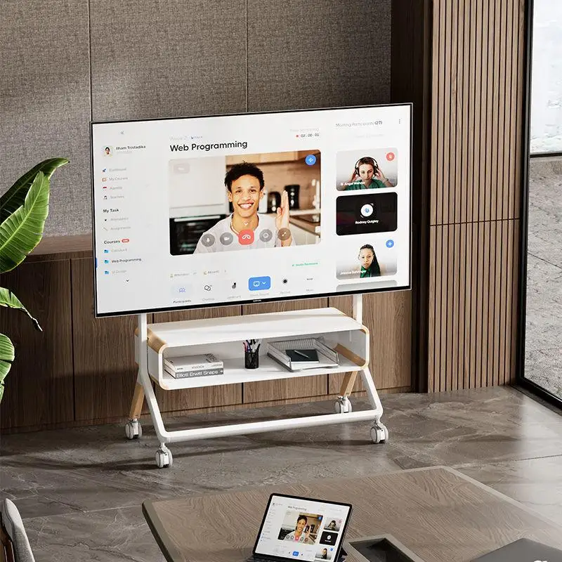 Home Living Room Modern Simplicity Tv Floor Type Mobile Stand with Storage Cabinet Office Business High-End Monitor Rack
Home Living Room Modern Simplicity Tv Floor Type Mobile Stand with Storage Cabinet Office Business High-End Monitor Rack