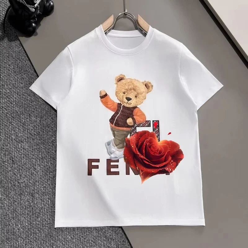 Summer Street Latest Luxury Brand Y2K Top T-shirt Pure Cotton Printing Large Size Round Neck Casual Men's Andwomen's Top T-shirt
Summer Street Latest Luxury Brand Y2K Top T-shirt Pure Cotton Printing Large Size Round Neck Casual Men's Andwomen's Top T-shirt
