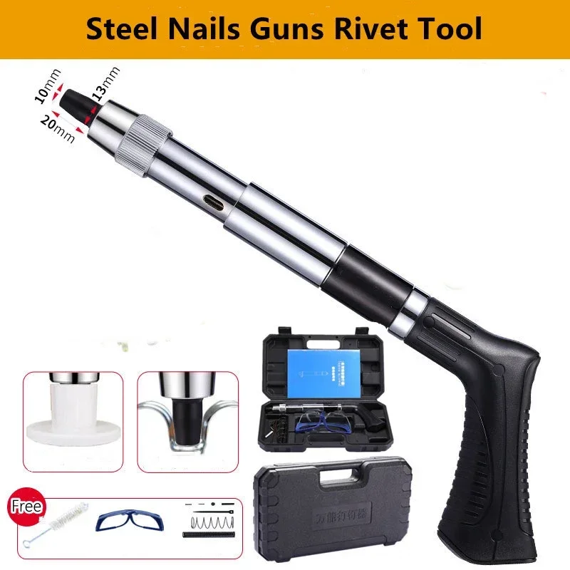 Steel Nails Guns Rivet Tool Concrete Wall Anchor Wire Slotting Device Decoration Rivet Gun Tufting Gun Power Tools
Steel Nails Guns Rivet Tool Concrete Wall Anchor Wire Slotting Device Decoration Rivet Gun Tufting Gun Power Tools